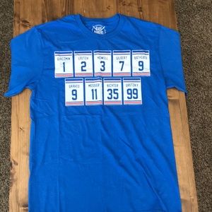 Glass Bangers Men’s NY Rangers Hockey greats shirt